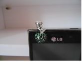 Plug para celular - Maçã verde